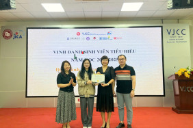 KHEN THƯỞNG CÁC SINH VIÊN VIỆN VJCC ĐẠT THÀNH TÍCH XUẤT SẮC TRONG CUỘC THI NEXT TRAINEE CHALLENGE 2024